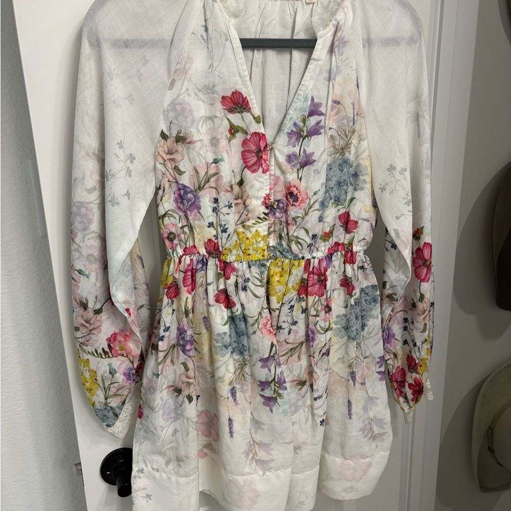 Anthropologie Floral Print Jumpsuit - Multicolor